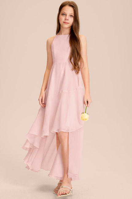 Robe Cérémonie Mousseline Marine - gallery 7