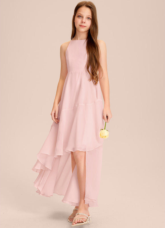 Robe Cérémonie Mousseline Marine - gallery 7