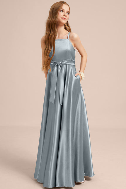 Robe Cérémonie Satin Fluide - gallery 1