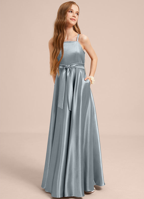 Robe Cérémonie Satin Fluide - gallery 1