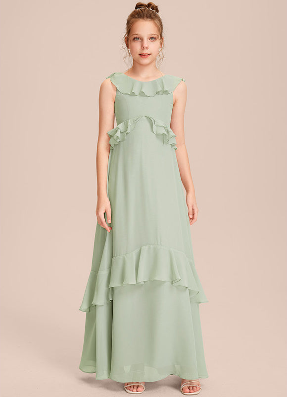 Robe Cérémonie Volants Bordeaux - gallery 5