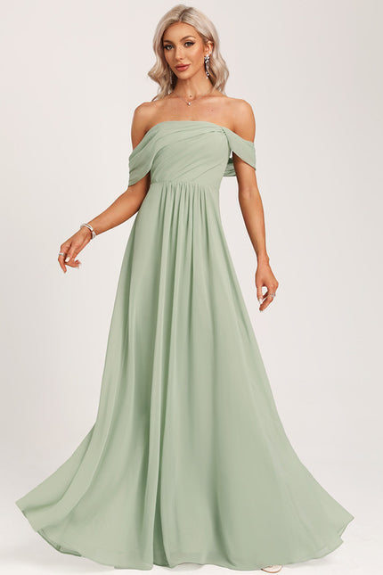 Robe Cérémonie Élégante À Décolleté