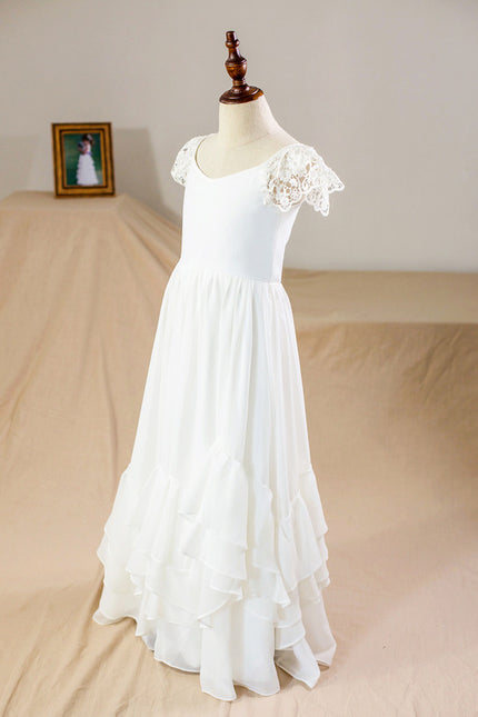 Robe Cérémonie Mousseline Fille - gallery 1