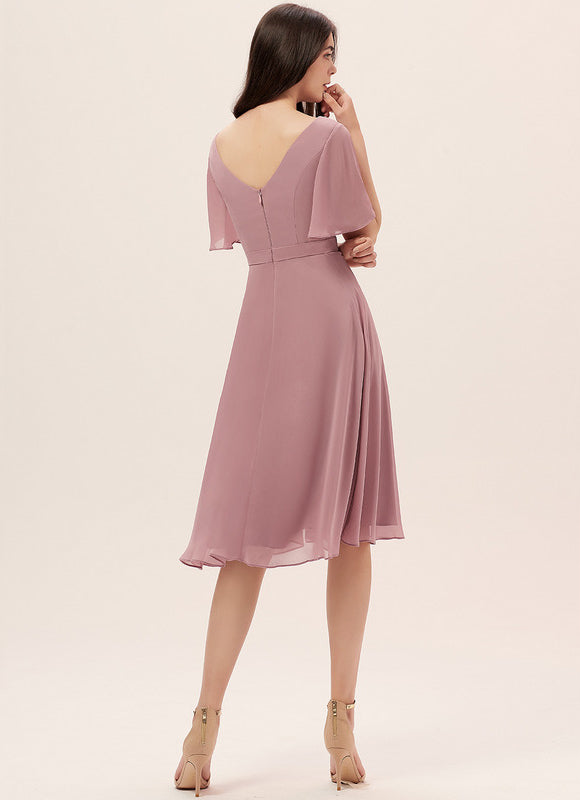 Robe Rose Poudré Ceremonie - gallery 1