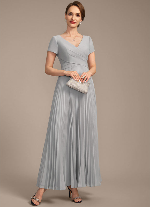 Robe Cérémonie Plissée Élégante - gallery 7