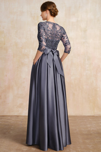 Robe Ceremonie Gris Perle - gallery 3