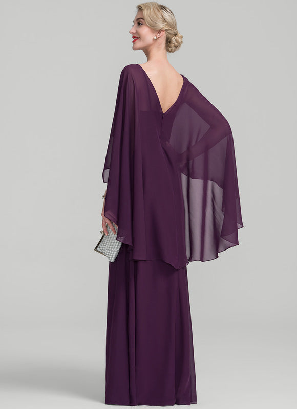 Robe Cérémonie Violette Fluide - gallery 3