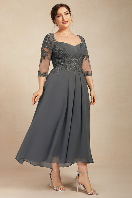 Robe Cérémonie Ajourée Marine - gallery 9