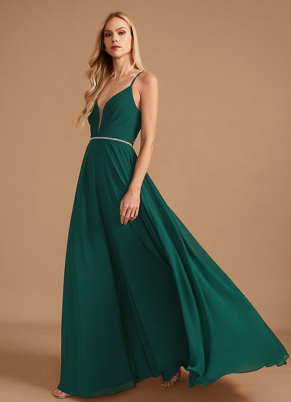 Robe Cérémonie Émeraude Flottante - gallery 3