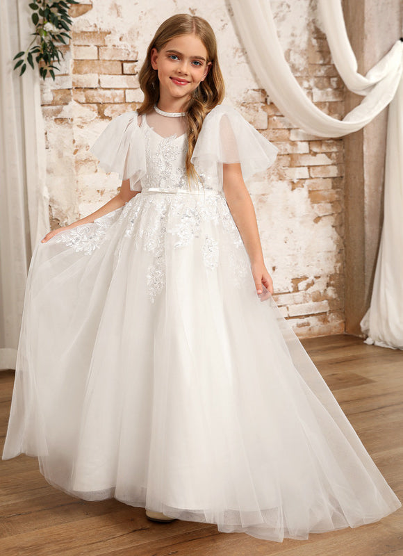 Robe Cérémonie Tulle Nuageuse