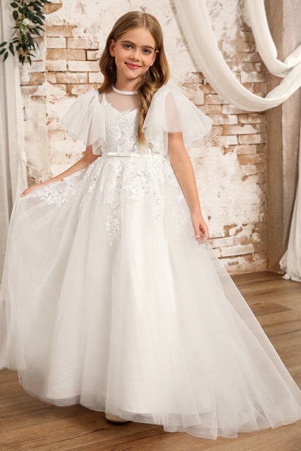Robe Cérémonie Tulle Nuageuse