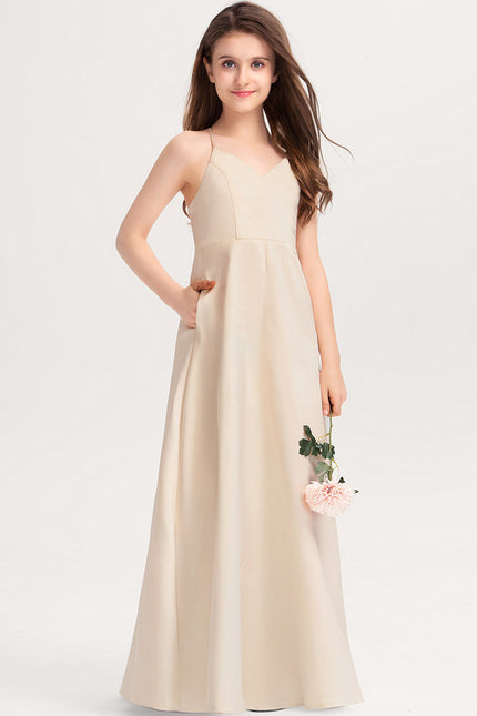 Robe Cérémonie Longue Bordeaux Satinée