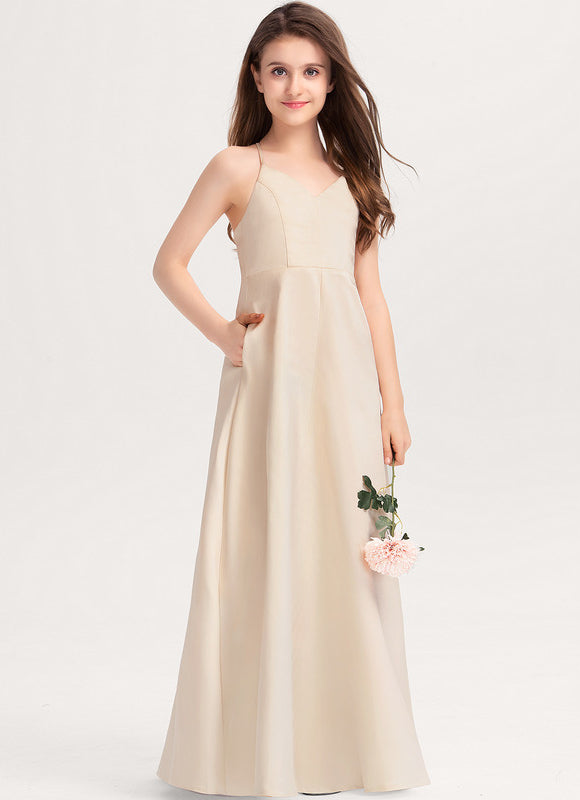 Robe Cérémonie Longue Bordeaux Satinée