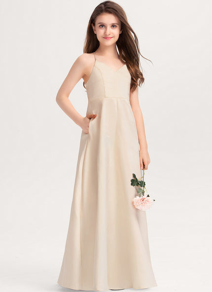 Robe Cérémonie Longue Bordeaux Satinée