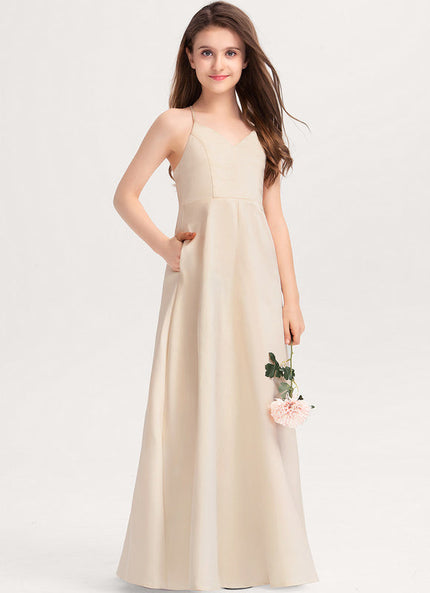 Robe Cérémonie Longue Bordeaux Satinée