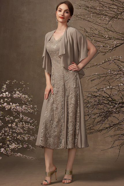 Robe Cérémonie Dentelle Marine - gallery 7