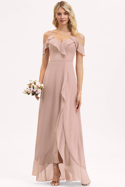 Robe Cérémonie Fluide Marine Élégante - gallery 1