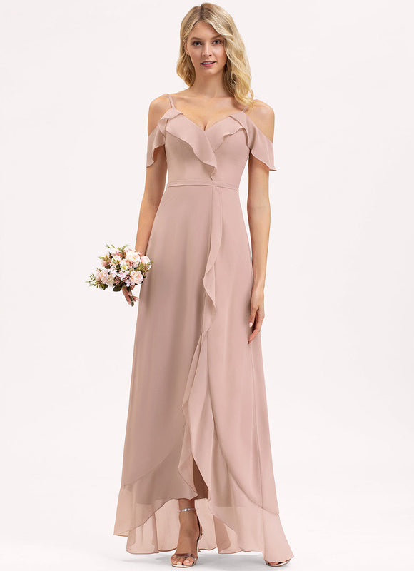 Robe Cérémonie Fluide Marine Élégante - gallery 1