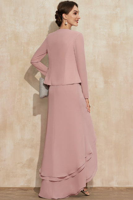 Robe Cérémonie Dentelle Rose - gallery 3