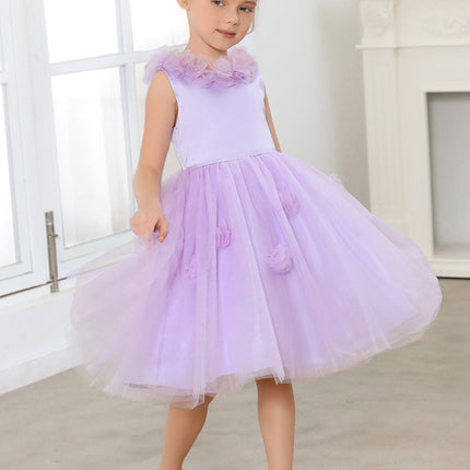 Robe Cérémonie Lavande Éclatante