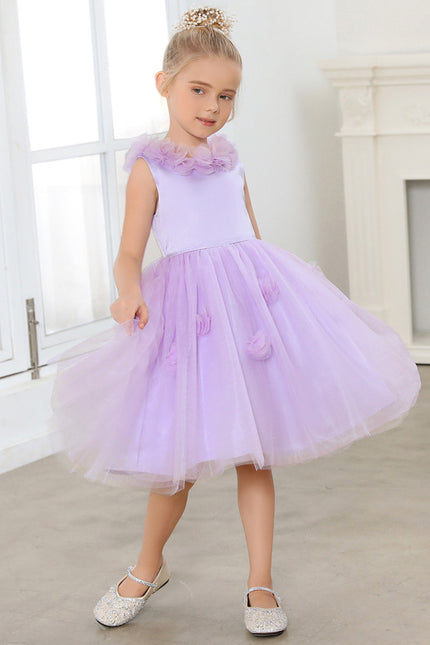 Robe Cérémonie Lavande Éclatante