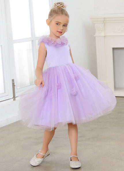 Robe Cérémonie Lavande Éclatante