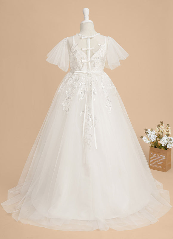 Robe Cérémonie Tulle Nuageuse - gallery 4