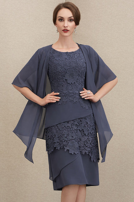 Robe Cérémonie Dentelle Sombre