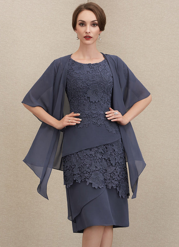 Robe Cérémonie Dentelle Sombre