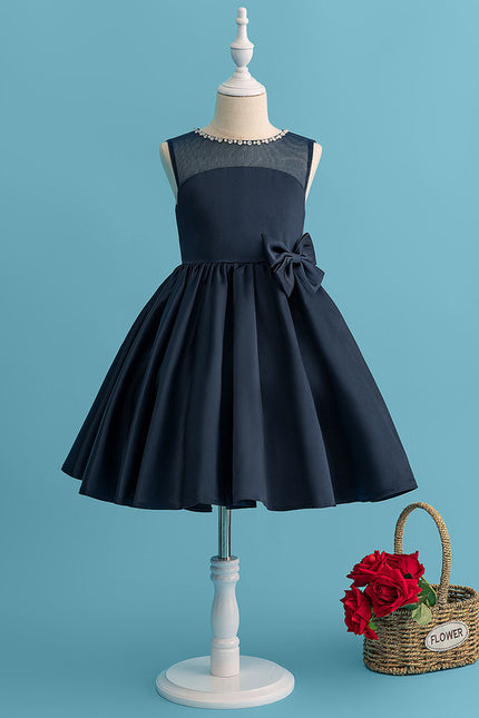 Robe Cérémonie Satinée Précieuse - gallery 1