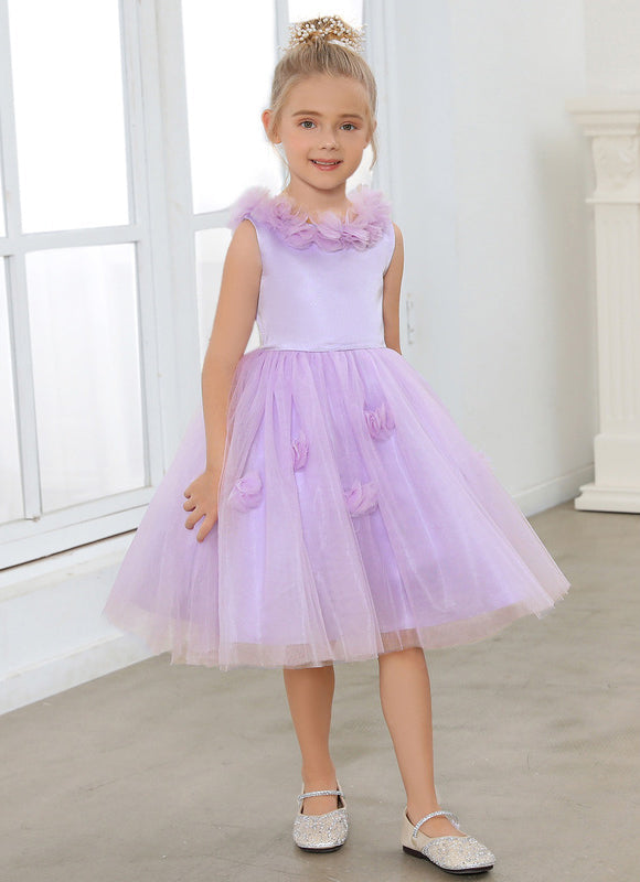 Robe Cérémonie Lavande Éclatante - gallery 6