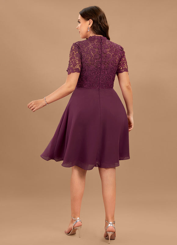 Robe Cérémonie Violet Élégant - gallery 8