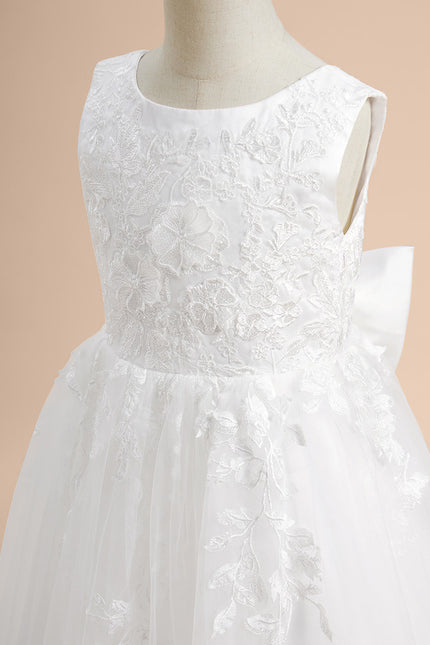 Robe Cérémonie Enfant Mariage Élégante - gallery 2