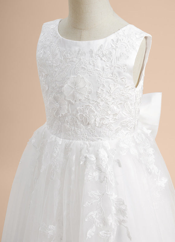 Robe Cérémonie Enfant Mariage Élégante - gallery 2