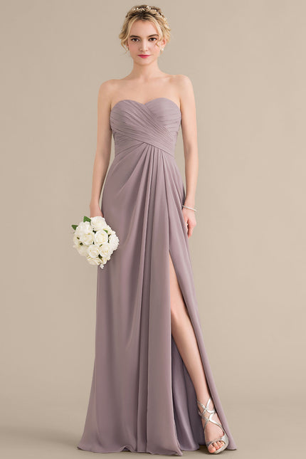 Robe Cérémonie Violet Flottant