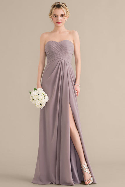 Robe Cérémonie Violet Flottant