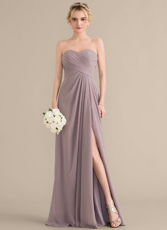 Robe Cérémonie Violet Flottant