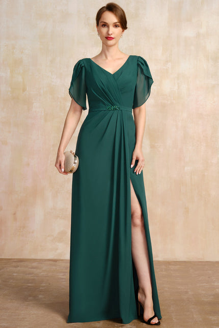 Robe Droite Fluide Ceremonie - gallery 1