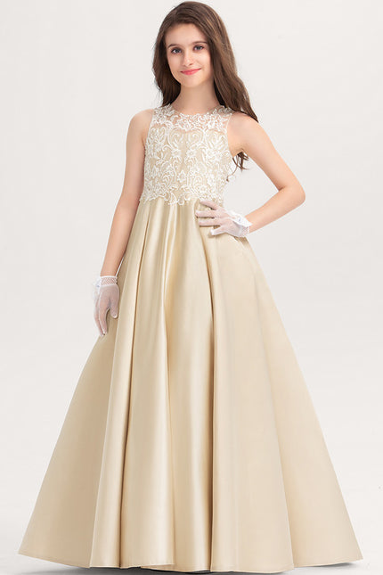 Robe Ceremonie Fille Dorée - gallery 3