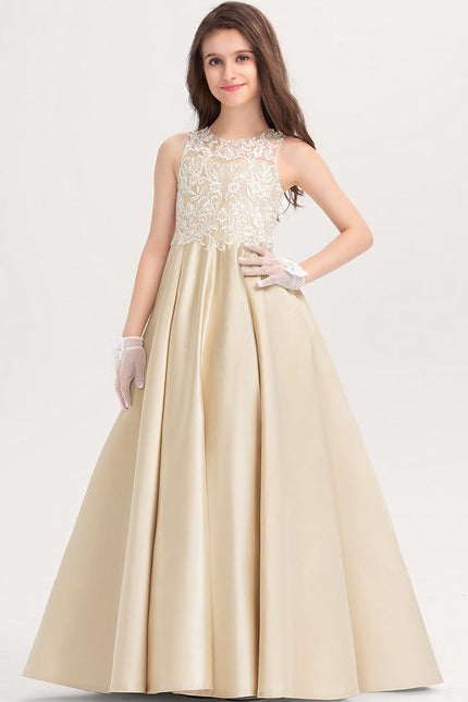 Robe Ceremonie Fille Dorée - gallery 3