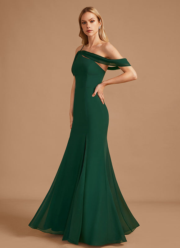 Robe Cérémonie Émeraude Silhouette - gallery 5
