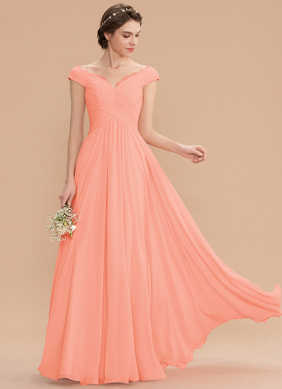 Robe Cérémonie Corail Flottant - gallery 1