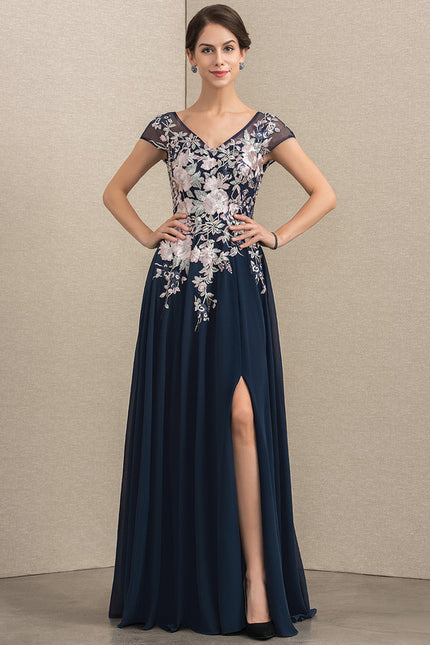 Robe Cérémonie Nuit Fleurie