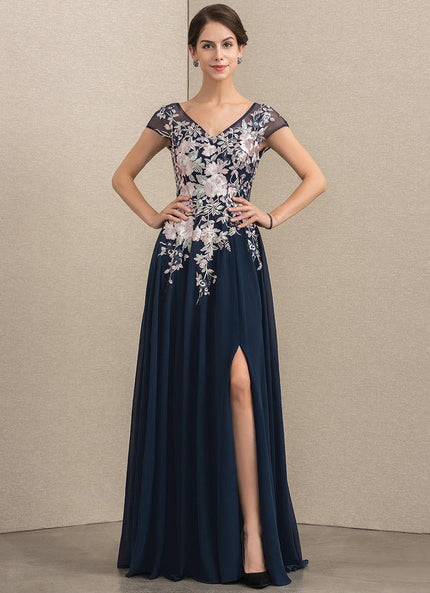 Robe Cérémonie Nuit Fleurie