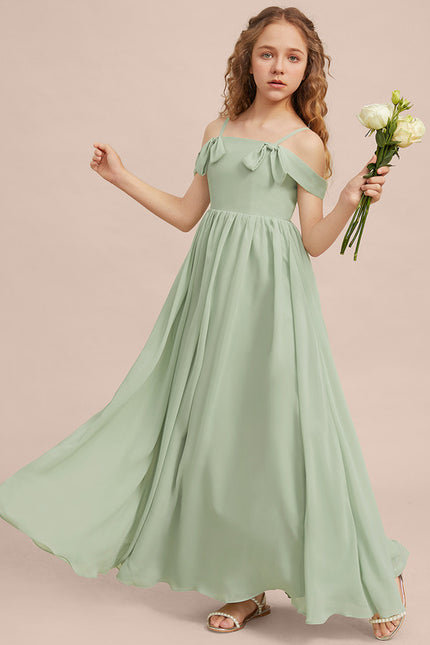 Robe Cérémonie Demoiselle Dhonneur Mint - gallery 3