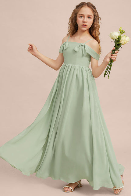 Robe Cérémonie Demoiselle Dhonneur Mint - gallery 3
