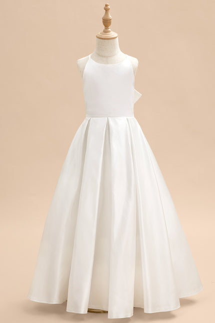 Robe Blanche Grande Taille Ceremonie - gallery 1