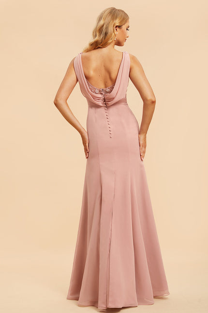 Robe Cérémonie Longue Satinée - gallery 1