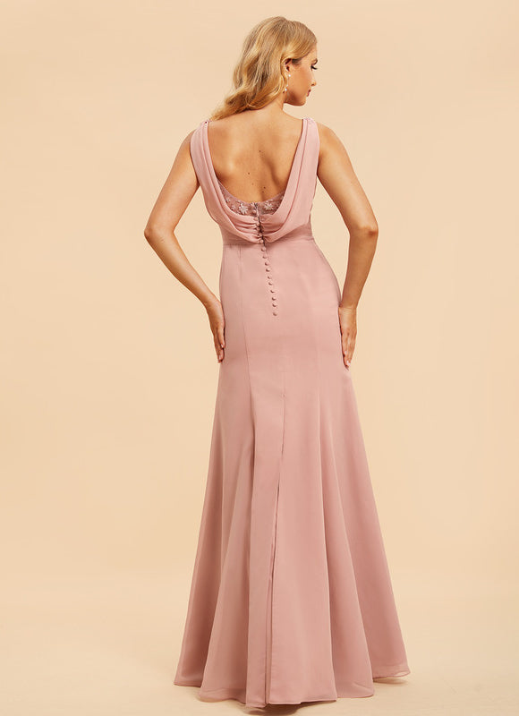 Robe Cérémonie Longue Satinée - gallery 1