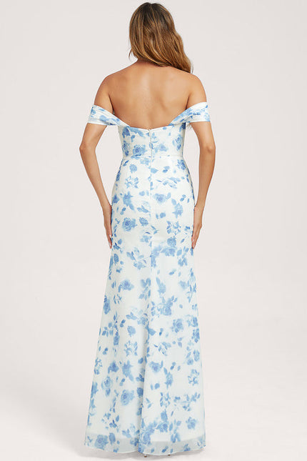 Robe Cérémonie Élégante À Décolleté - gallery 4